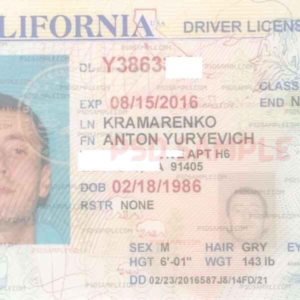 california driver license