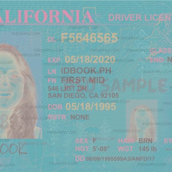 california driver license new